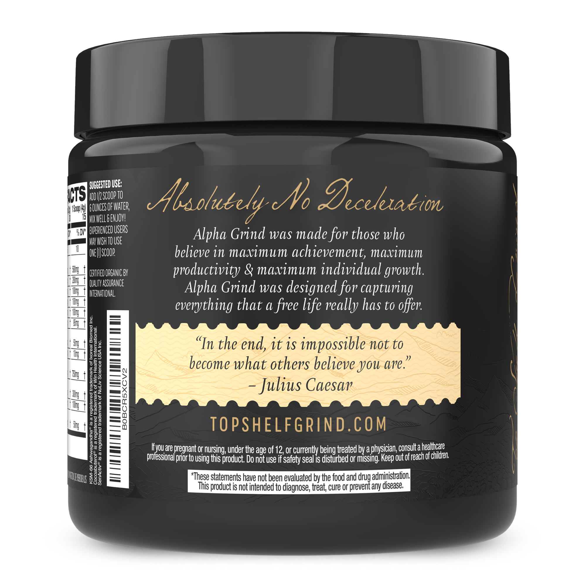 Alpha Grind - Testosterone Enhancing Super Coffee