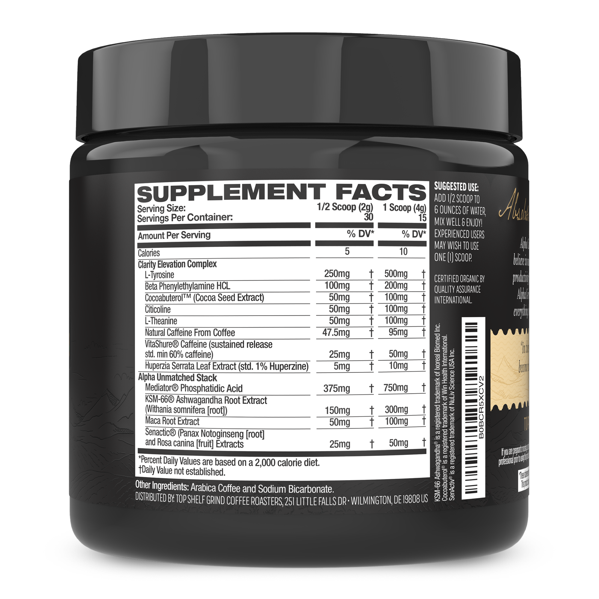 Alpha Grind - Testosterone Enhancing Super Coffee