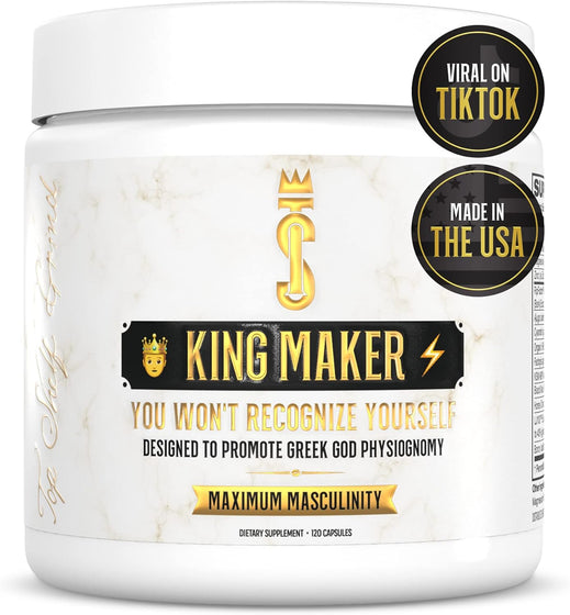 Top Shelf Grind King Maker, 13-in-1 Supplement for Men, 120 Capsules