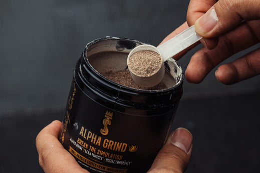 Alpha Grind – Instant Maca Coffee for Men with Natural Energy and